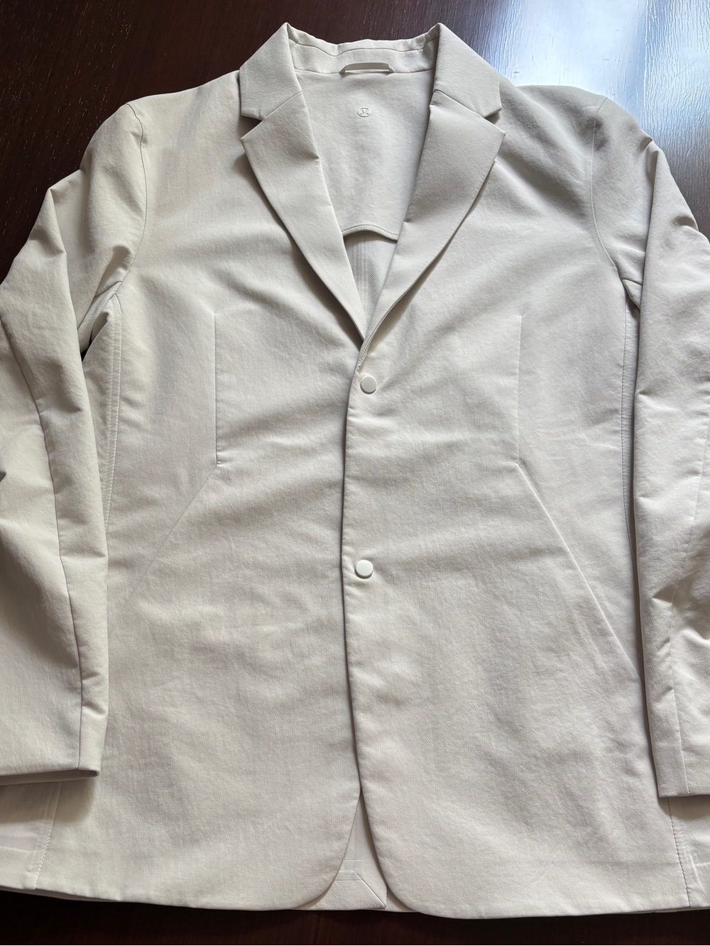 lululemon athletica Men's Lightweight Cream Blazer/ Sport Jacket
